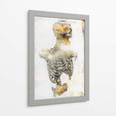 Ilustración de dibujo de calavera divertida 18 - Rafal Kulik | Cuadro decorativo de Canvas Lab