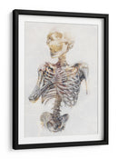 Ilustración de un dibujo divertido de una calavera 19 - Rafal Kulik | Cuadro decorativo de Canvas Lab