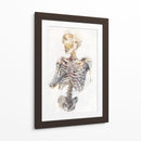 Ilustración de un dibujo divertido de una calavera 19 - Rafal Kulik | Cuadro decorativo de Canvas Lab