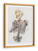 Ilustración de un dibujo divertido de una calavera 19 - Rafal Kulik | Cuadro decorativo de Canvas Lab