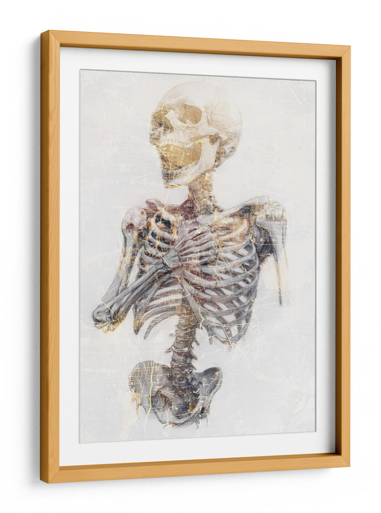 Ilustración de un dibujo divertido de una calavera 19 - Rafal Kulik | Cuadro decorativo de Canvas Lab