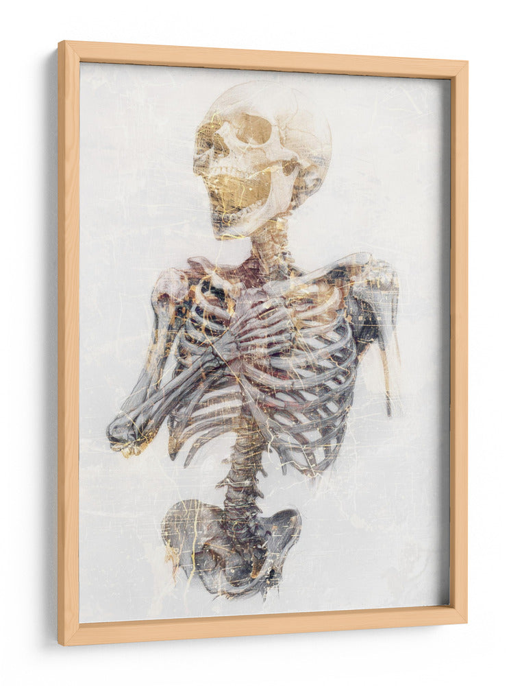 Ilustración de un dibujo divertido de una calavera 19 - Rafal Kulik | Cuadro decorativo de Canvas Lab