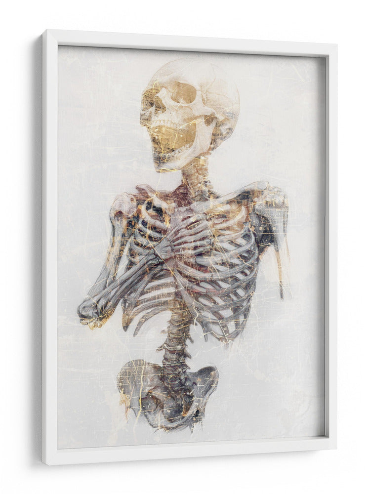 Ilustración de un dibujo divertido de una calavera 19 - Rafal Kulik | Cuadro decorativo de Canvas Lab