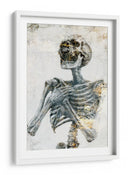 Ilustración de dibujo de calavera divertida 17 - Rafal Kulik | Cuadro decorativo de Canvas Lab