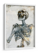 Ilustración de dibujo de calavera divertida 17 - Rafal Kulik | Cuadro decorativo de Canvas Lab