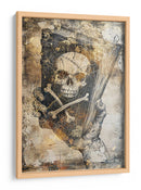 Ilustración de dibujo de calavera divertida 15 - Rafal Kulik | Cuadro decorativo de Canvas Lab