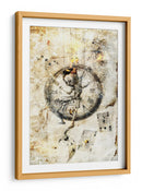 Ilustración de dibujo de calavera divertida 12 - Rafal Kulik | Cuadro decorativo de Canvas Lab