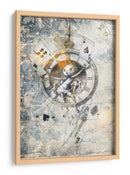 Ilustración de dibujo de calavera divertida 11 - Rafal Kulik | Cuadro decorativo de Canvas Lab