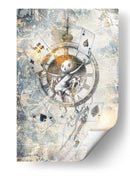 Ilustración de dibujo de calavera divertida 11 - Rafal Kulik | Cuadro decorativo de Canvas Lab