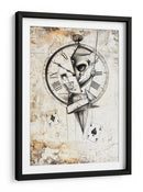 Ilustración de dibujo de calavera divertida 10 - Rafal Kulik | Cuadro decorativo de Canvas Lab