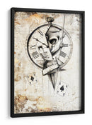 Ilustración de dibujo de calavera divertida 10 - Rafal Kulik | Cuadro decorativo de Canvas Lab