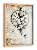 Ilustración de dibujo de calavera divertida 10 - Rafal Kulik | Cuadro decorativo de Canvas Lab