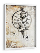 Ilustración de dibujo de calavera divertida 10 - Rafal Kulik | Cuadro decorativo de Canvas Lab