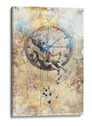 Ilustración de dibujo de calavera divertida 09 - Rafal Kulik | Cuadro decorativo de Canvas Lab