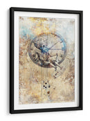 Ilustración de dibujo de calavera divertida 09 - Rafal Kulik | Cuadro decorativo de Canvas Lab