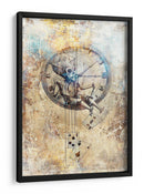 Ilustración de dibujo de calavera divertida 09 - Rafal Kulik | Cuadro decorativo de Canvas Lab