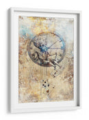 Ilustración de dibujo de calavera divertida 09 - Rafal Kulik | Cuadro decorativo de Canvas Lab