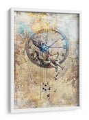 Ilustración de dibujo de calavera divertida 09 - Rafal Kulik | Cuadro decorativo de Canvas Lab