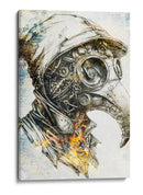 Ilustración de dibujo de calavera divertida 08 - Rafal Kulik | Cuadro decorativo de Canvas Lab