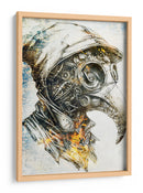 Ilustración de dibujo de calavera divertida 08 - Rafal Kulik | Cuadro decorativo de Canvas Lab