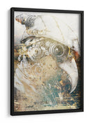 Ilustración de dibujo de calavera divertida 06 - Rafal Kulik | Cuadro decorativo de Canvas Lab