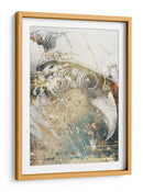 Ilustración de dibujo de calavera divertida 06 - Rafal Kulik | Cuadro decorativo de Canvas Lab