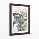 Ilustración de dibujo de calavera divertida 05 - Rafal Kulik | Cuadro decorativo de Canvas Lab