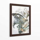 Ilustración de dibujo de calavera divertida 05 - Rafal Kulik | Cuadro decorativo de Canvas Lab