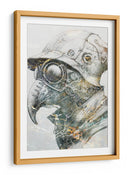 Ilustración de dibujo de calavera divertida 05 - Rafal Kulik | Cuadro decorativo de Canvas Lab