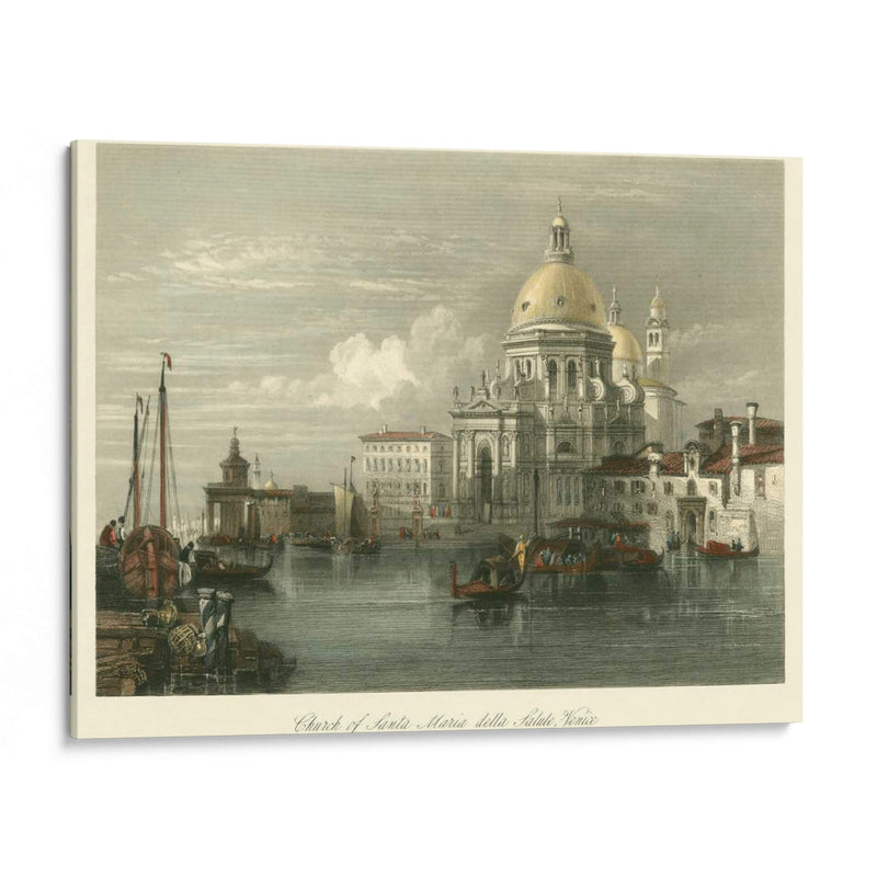 Iglesia De Santa Maria Della Salute - W.L. Leitch | Cuadro decorativo de Canvas Lab