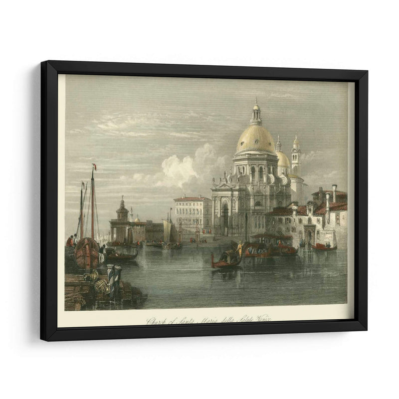 Iglesia De Santa Maria Della Salute - W.L. Leitch | Cuadro decorativo de Canvas Lab