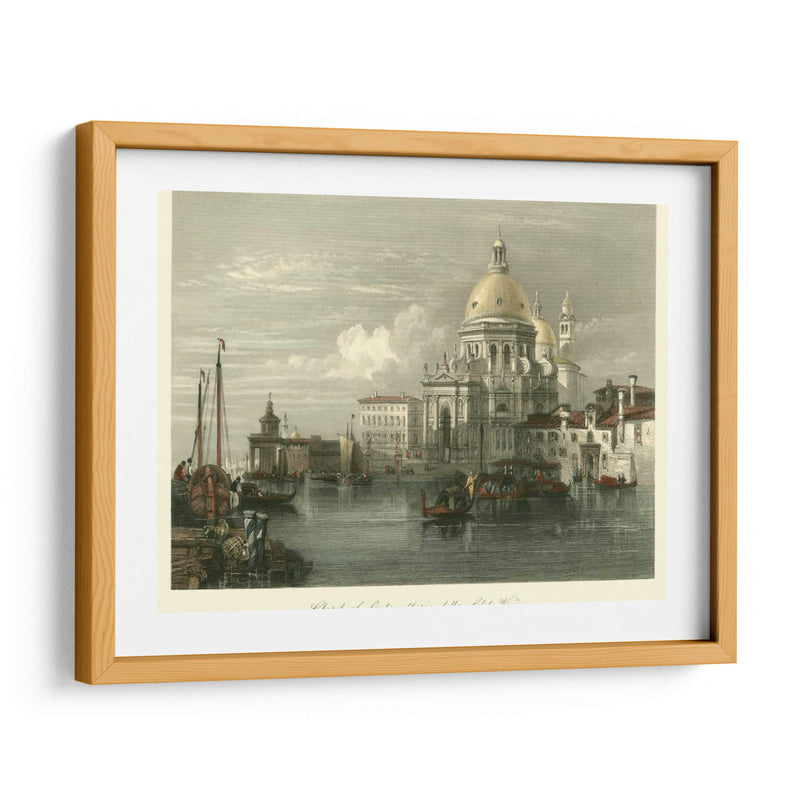 Iglesia De Santa Maria Della Salute - W.L. Leitch | Cuadro decorativo de Canvas Lab