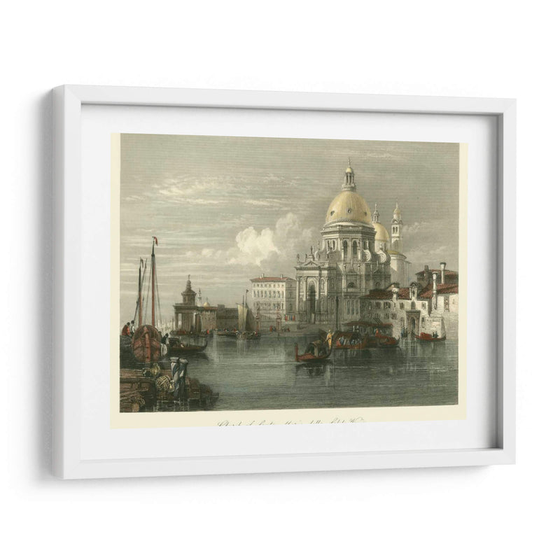 Iglesia De Santa Maria Della Salute - W.L. Leitch | Cuadro decorativo de Canvas Lab