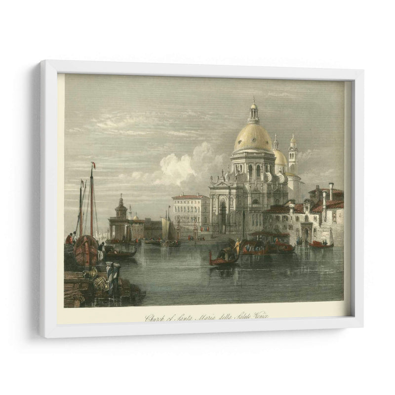 Iglesia De Santa Maria Della Salute - W.L. Leitch | Cuadro decorativo de Canvas Lab