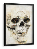 Ilustración de dibujo de calavera divertida 04 - Rafal Kulik | Cuadro decorativo de Canvas Lab