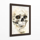 Ilustración de dibujo de calavera divertida 04 - Rafal Kulik | Cuadro decorativo de Canvas Lab