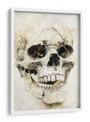 Ilustración de dibujo de calavera divertida 04 - Rafal Kulik | Cuadro decorativo de Canvas Lab