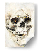 Ilustración de dibujo de calavera divertida 04 - Rafal Kulik | Cuadro decorativo de Canvas Lab