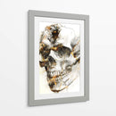 Ilustración de dibujo de calavera divertida 03 - Rafal Kulik | Cuadro decorativo de Canvas Lab
