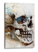 Ilustración de dibujo de calavera divertida 01 - Rafal Kulik | Cuadro decorativo de Canvas Lab