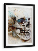 Ilustración de dibujo de calavera divertida 01 - Rafal Kulik | Cuadro decorativo de Canvas Lab