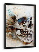 Ilustración de dibujo de calavera divertida 01 - Rafal Kulik | Cuadro decorativo de Canvas Lab