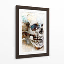 Ilustración de dibujo de calavera divertida 01 - Rafal Kulik | Cuadro decorativo de Canvas Lab