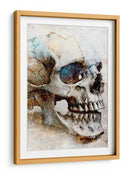 Ilustración de dibujo de calavera divertida 01 - Rafal Kulik | Cuadro decorativo de Canvas Lab