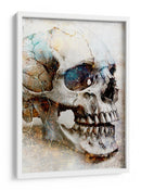 Ilustración de dibujo de calavera divertida 01 - Rafal Kulik | Cuadro decorativo de Canvas Lab