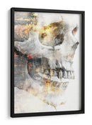 Ilustración de dibujo de calavera divertida 02 - Rafal Kulik | Cuadro decorativo de Canvas Lab