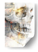 Ilustración de dibujo de calavera divertida 02 - Rafal Kulik | Cuadro decorativo de Canvas Lab