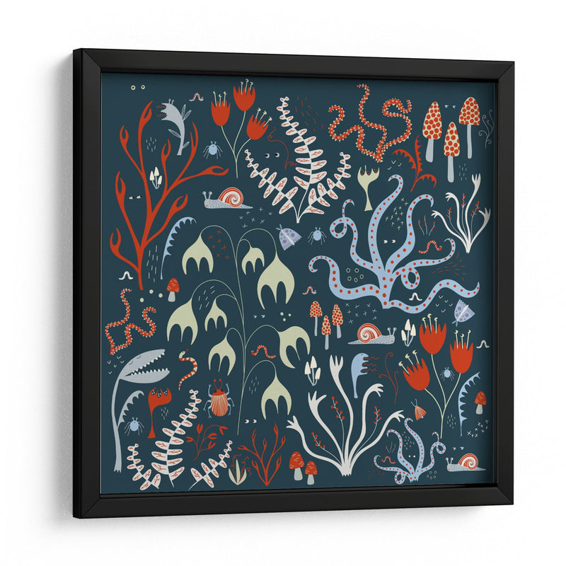 Bosque de plantas carnívoras - Nic Squirrell | Cuadro decorativo de Canvas Lab