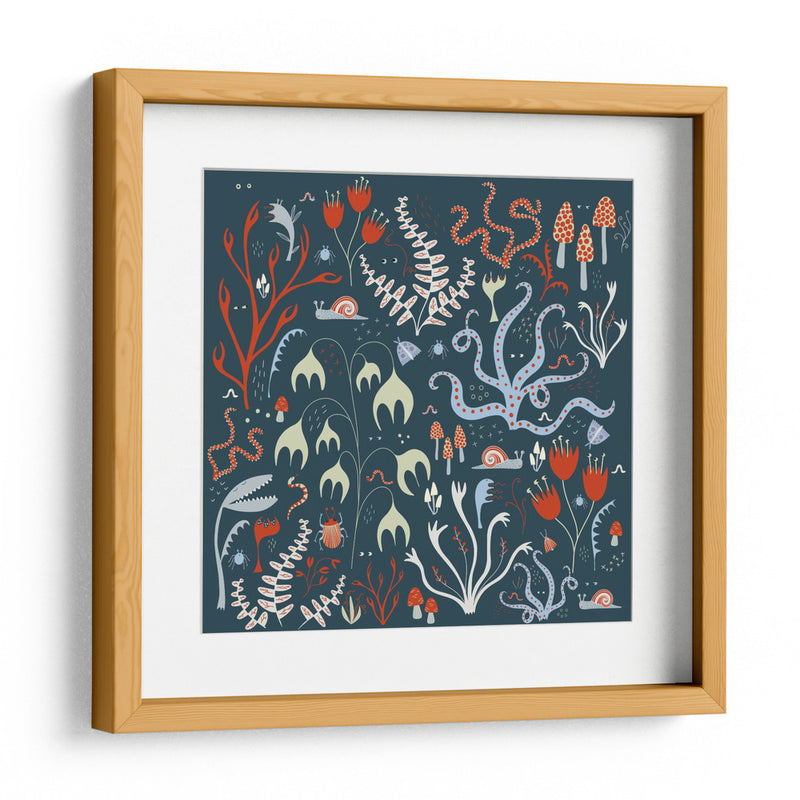 Bosque de plantas carnívoras - Nic Squirrell | Cuadro decorativo de Canvas Lab