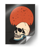 Cráneo y el silencio de las alas - Nicholas | Cuadro decorativo de Canvas Lab